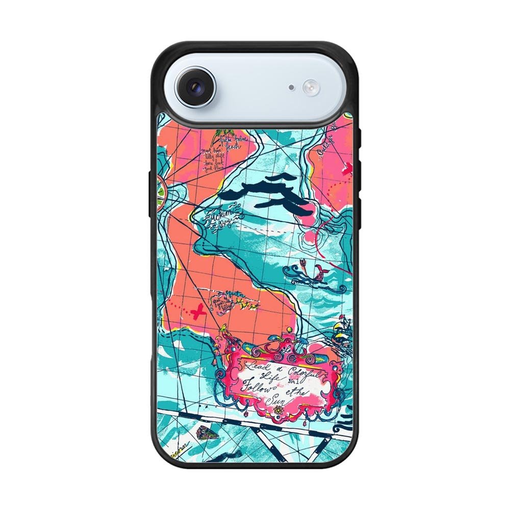 Lilly Pulitzer Map iPhone Air Case QC9031
