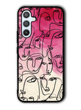 Abstract Illustrasi Samsung Galaxy A14 5G Case QC11229