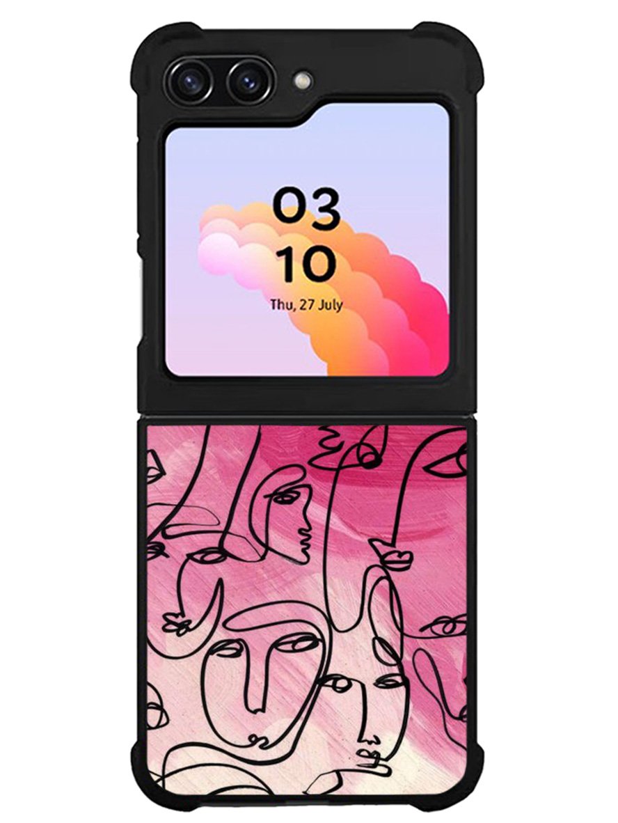Abstract Illustrasi Samsung Galaxy Z Flip 5 5G 2023 Case OV11229