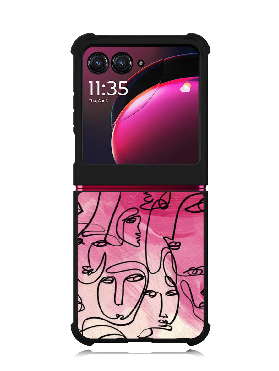 Abstract Illustrasi Motorola Moto Razr Plus 2023 , Moto Razr+ 2023 Case OV11229
