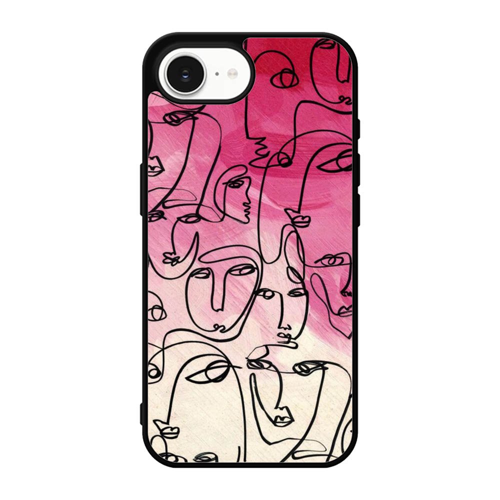 Abstract Illustrasi iPhone 17e Case QC11229