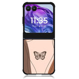 Butterfly Aesthetic Simple Motorola Moto Razr Plus 2024 , Moto Razr+ 2024 Case OV11187