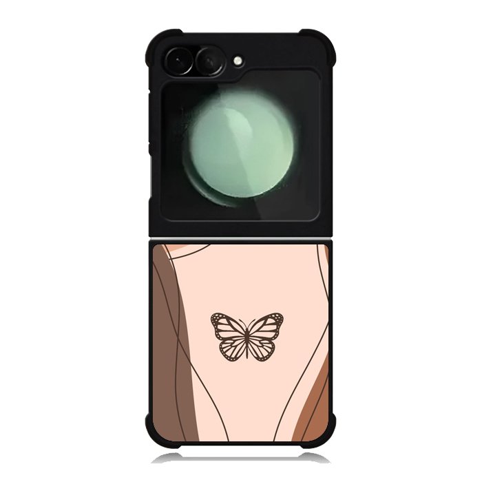Butterfly Aesthetic Simple Samsung Galaxy Z Flip 6 5G 2024 Case OV11187