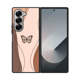Butterfly Aesthetic Simple Samsung Galaxy Z Fold 7 5G Case QC11187