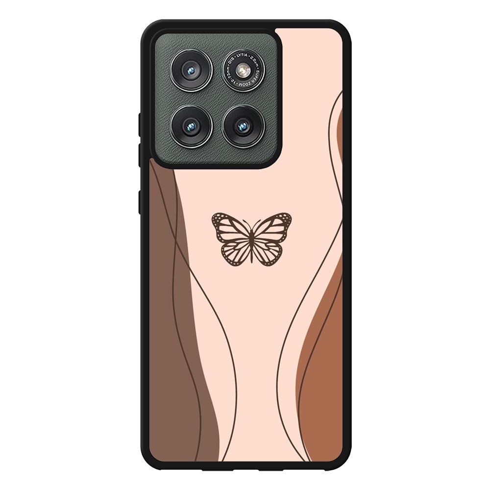 Butterfly Aesthetic Simple Motorola Moto Edge 2025 Case QC11187