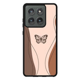 Butterfly Aesthetic Simple Motorola Moto Edge 2025 Case QC11187