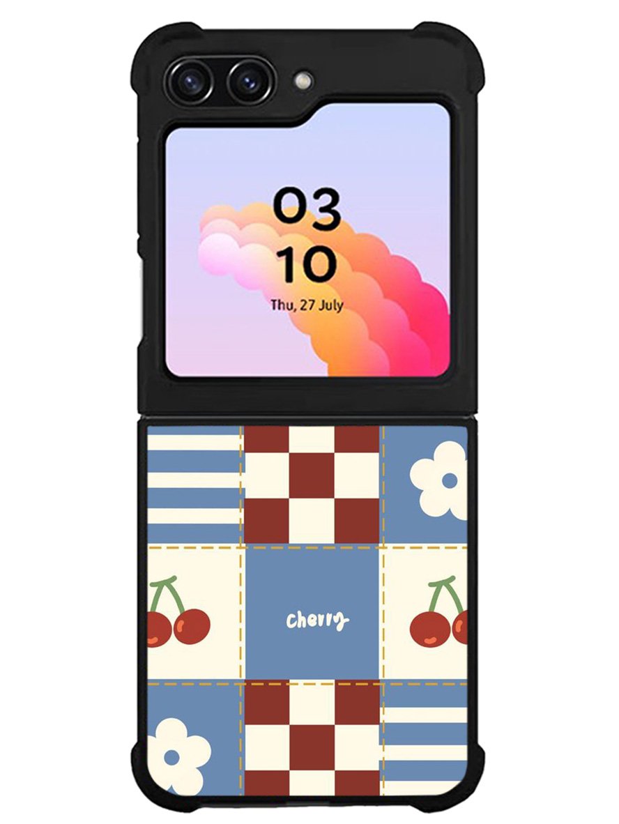 Cherry Unique Samsung Galaxy Z Flip 5 5G 2023 Case OV11052
