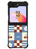 Cherry Unique Samsung Galaxy Z Flip 5 5G 2023 Case OV11052