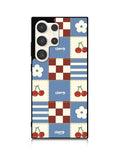 Cherry Unique Samsung Galaxy S25 Ultra 5G Case QC11052