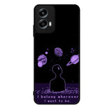 I Belong Wherever I Want To Be Motorola Moto G Play 2024 Case OV11114