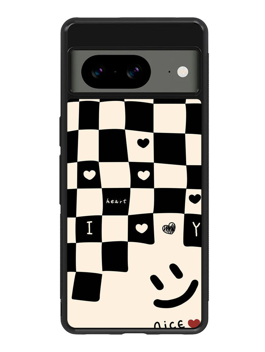 I Love You Pattern Google Pixel 8 Case QC11115