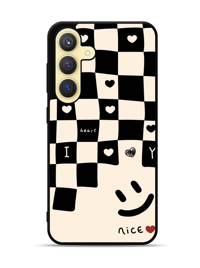 I Love You Pattern Samsung Galaxy S25 Plus 5G , Samsung Galaxy S25+ 5G Case OV11115