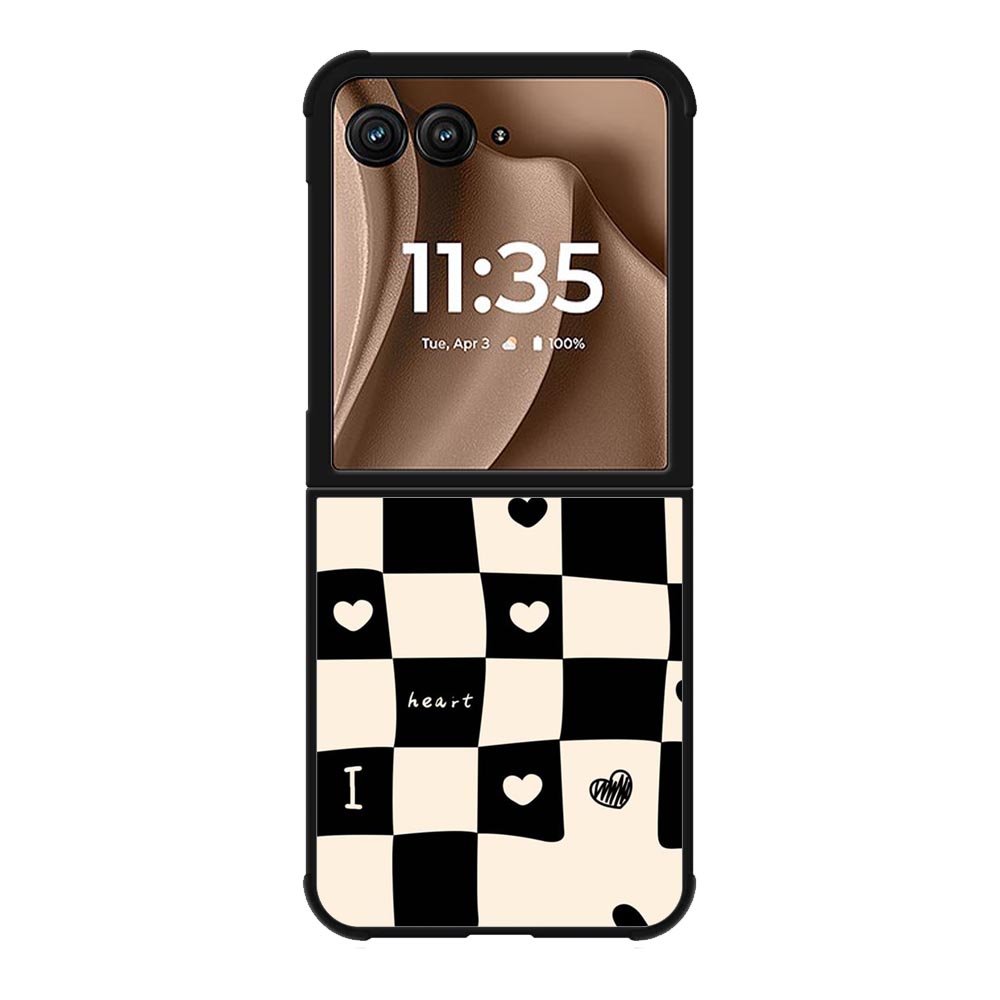 I Love You Pattern Motorola Moto RAZR Plus 2025 Case OV11115