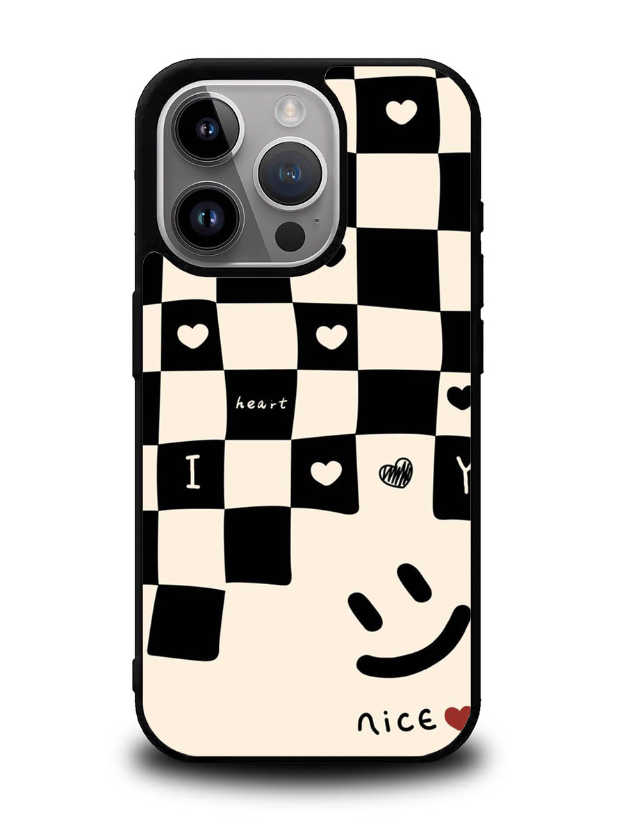 I Love You Pattern iPhone 16 Pro Max Case QC11115