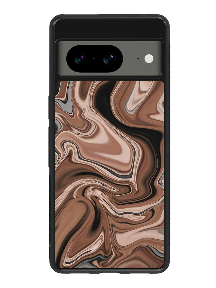 Marble Brown Google Pixel 8 Case QC11134