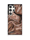 Marble Brown Samsung Galaxy S25 Ultra 5G Case QC11134