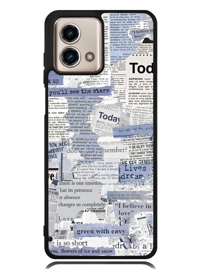 Newspaper Vintage Motorola Moto G Stylus 5G 2023 Case OV10987
