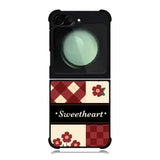Red Sweetheart Samsung Galaxy Z Flip 6 5G 2024 Case OV11012