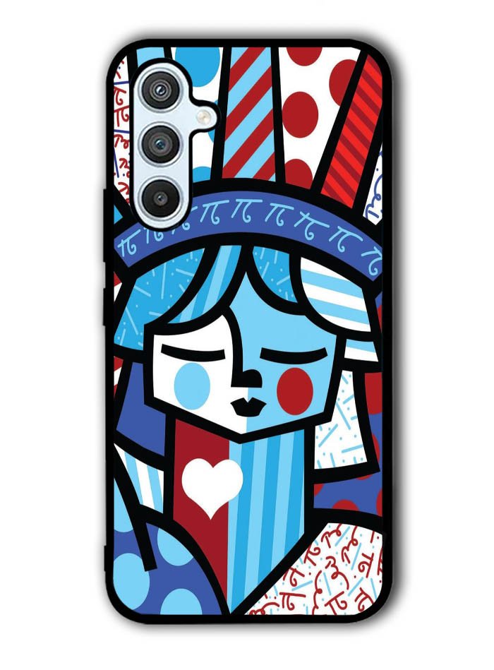 Romero Britto Statue Of Liberty Samsung Galaxy A14 5G Case QC11014