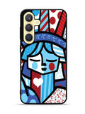 Romero Britto Statue Of Liberty Samsung Galaxy S25 Plus 5G , Samsung Galaxy S25+ 5G Case OV11014