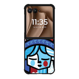 Romero Britto Statue Of Liberty Motorola Moto RAZR Plus 2025 Case OV11014