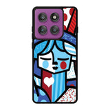 Romero Britto Statue Of Liberty Motorola Moto Edge 60 Pro Case QC11014
