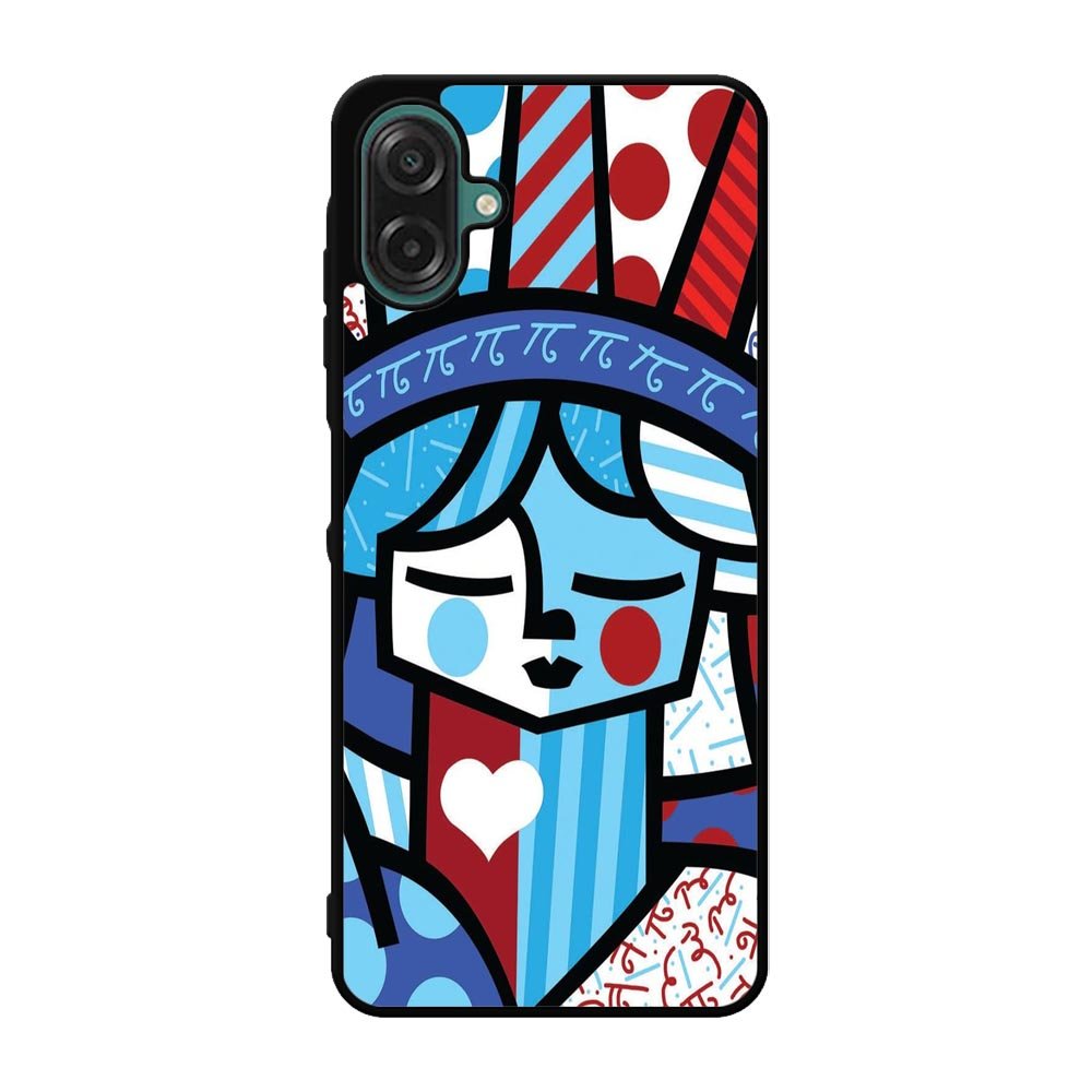 Romero Britto Statue Of Liberty Samsung Galaxy A07 Case QC11014