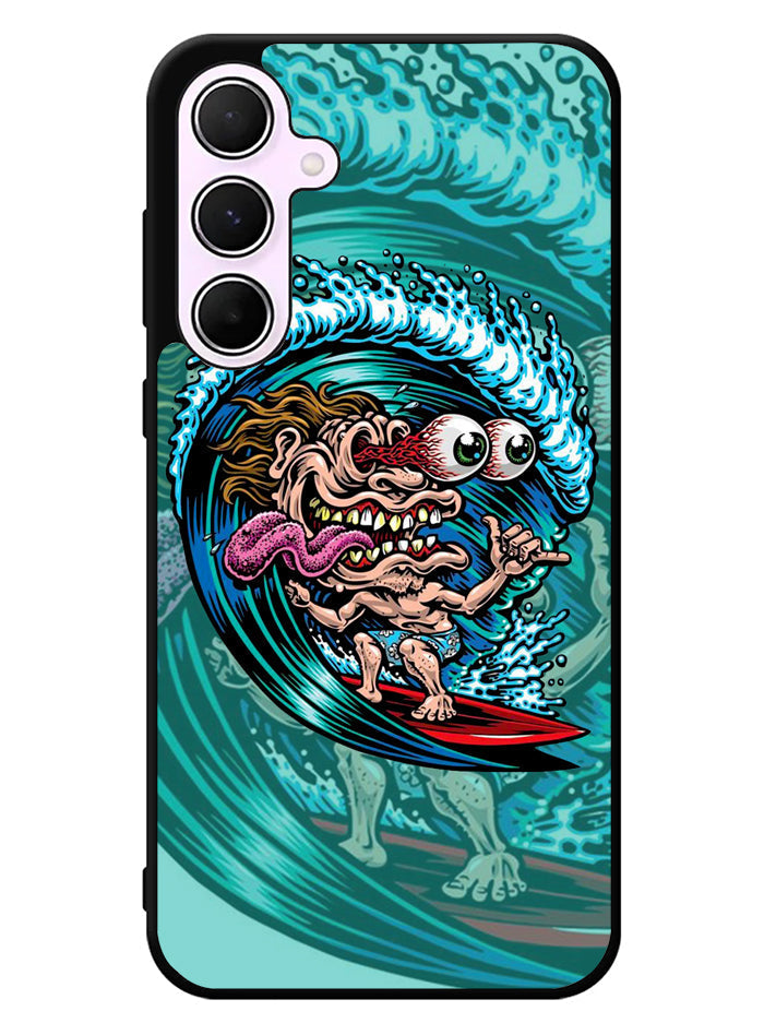 Skateboard Art Surfing Samsung Galaxy A35 5G Case