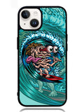 Skateboard Art Surfing iPhone 14 Plus Case