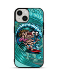 Skateboard Art Surfing iPhone 15 Plus Case