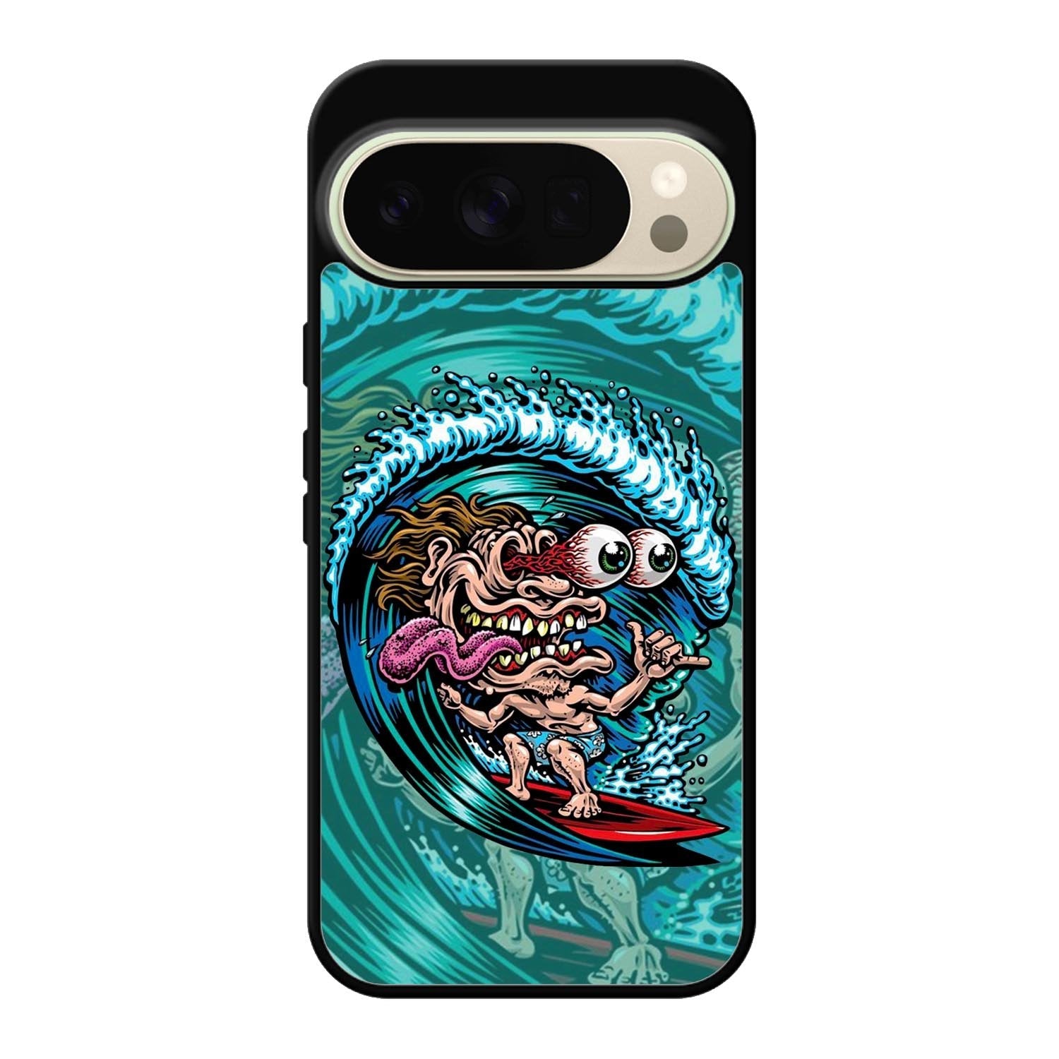 Skateboard Art Surfing Google Pixel 10 Pro Case