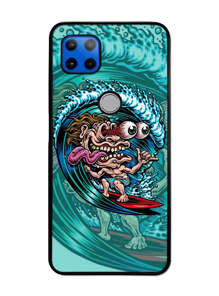 Skateboard Art Surfing Motorola Moto G 5G Case , Moto One 5G Ace Case