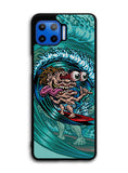 Skateboard Art Surfing Motorola Moto One 5G Case , Moto One 5G UW Case , Moto G 5G Plus Case