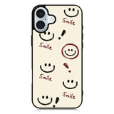 Smile Emoticon iPhone 16 Case QC11031