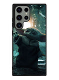 Baby Yoda In The Forest Love Butterfly Samsung Galaxy S23 Ultra 5G Case