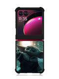 Baby Yoda In The Forest Love Butterfly Motorola Moto Razr Plus 2023 , Moto Razr+ 2023 Case