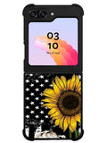 Cow Sunflower Samsung Galaxy Z Flip 5 5G 2023 Case OV10919