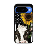 Cow Sunflower Google Pixel 10 Case QC10919
