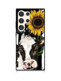 Cow Sunflower Samsung Galaxy S23 Ultra 5G Case QC10919