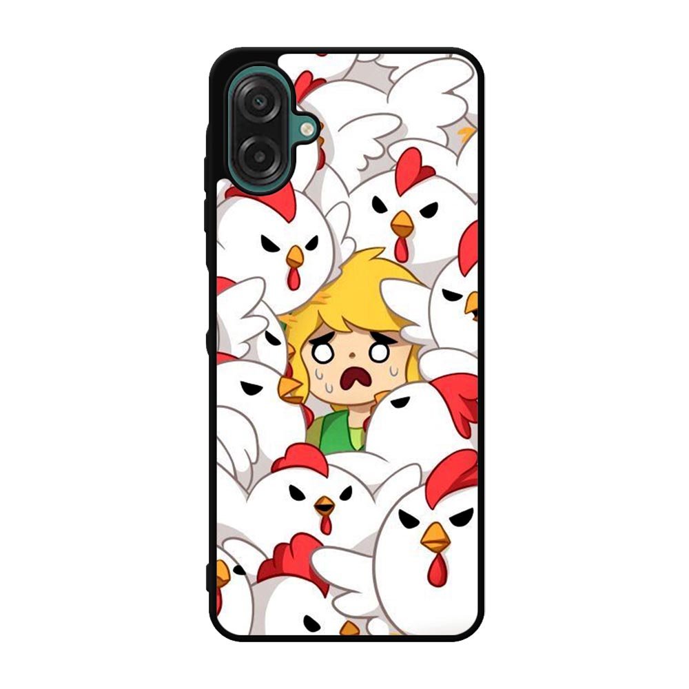 Legend of Zelda Angry Cuckoos Samsung Galaxy A07 Case OV10888