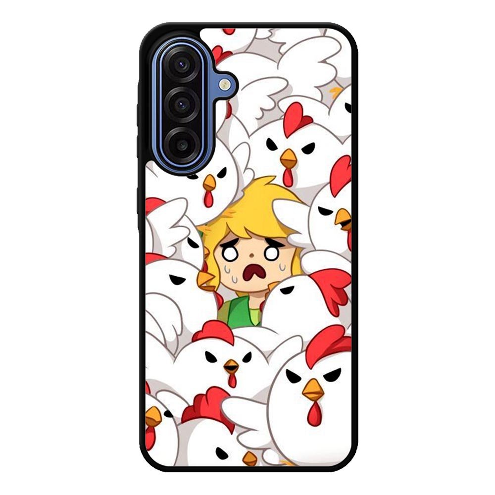 Legend of Zelda Angry Cuckoos Samsung Galaxy A17 Case OV10888