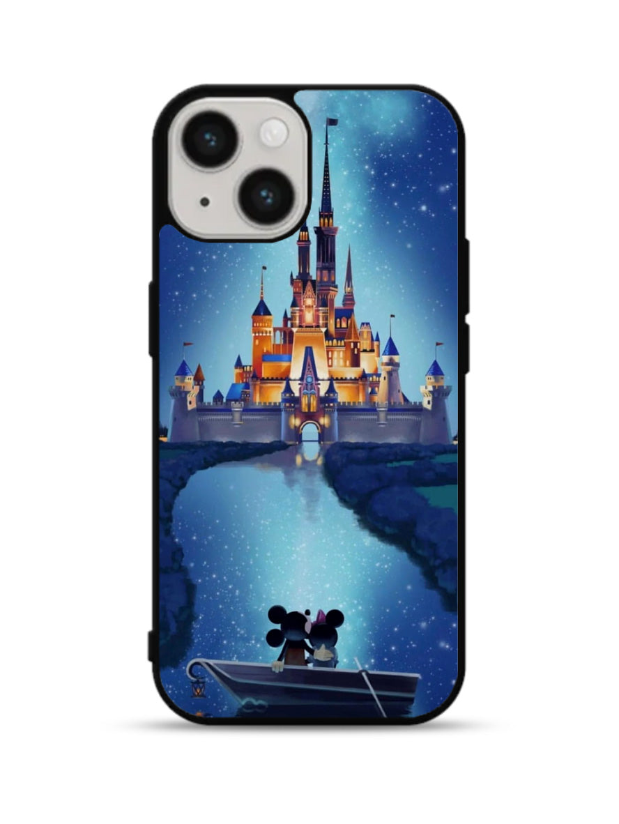 Mickey Minnie Cinderella Castle iPhone 15 Plus Case