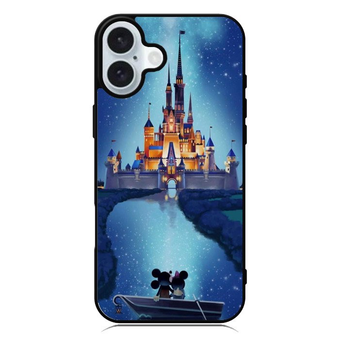 Mickey Minnie Cinderella Castle iPhone 16 Plus Case