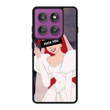 Princess Ariel Middle Finger Motorola Moto Edge 60 Pro Case QC10794