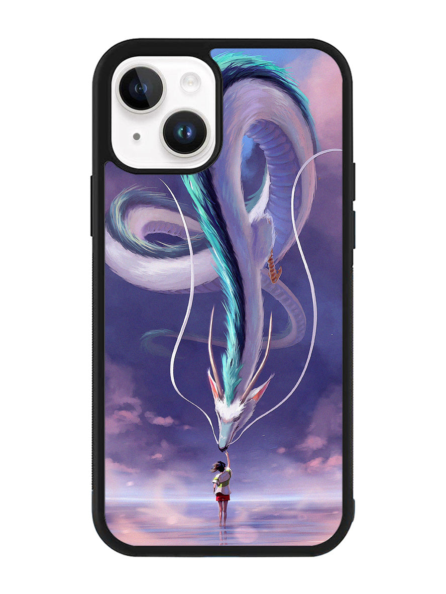 Spirited Away Haku Dragon Chihiro iPhone 14 Case QC10820