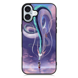 Spirited Away Haku Dragon Chihiro iPhone 16 Plus Case QC10820