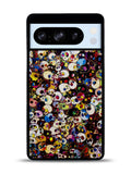 Takashi Murakami Color Skull Google Pixel 8 Pro Case QC10838