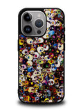 Takashi Murakami Color Skull iPhone 16 Pro Max Case QC10838