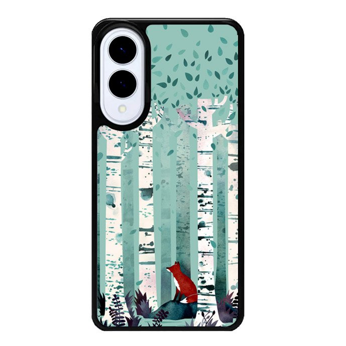 The Birches Fox Samsung Galaxy S25 Edge 5G Case OV10711