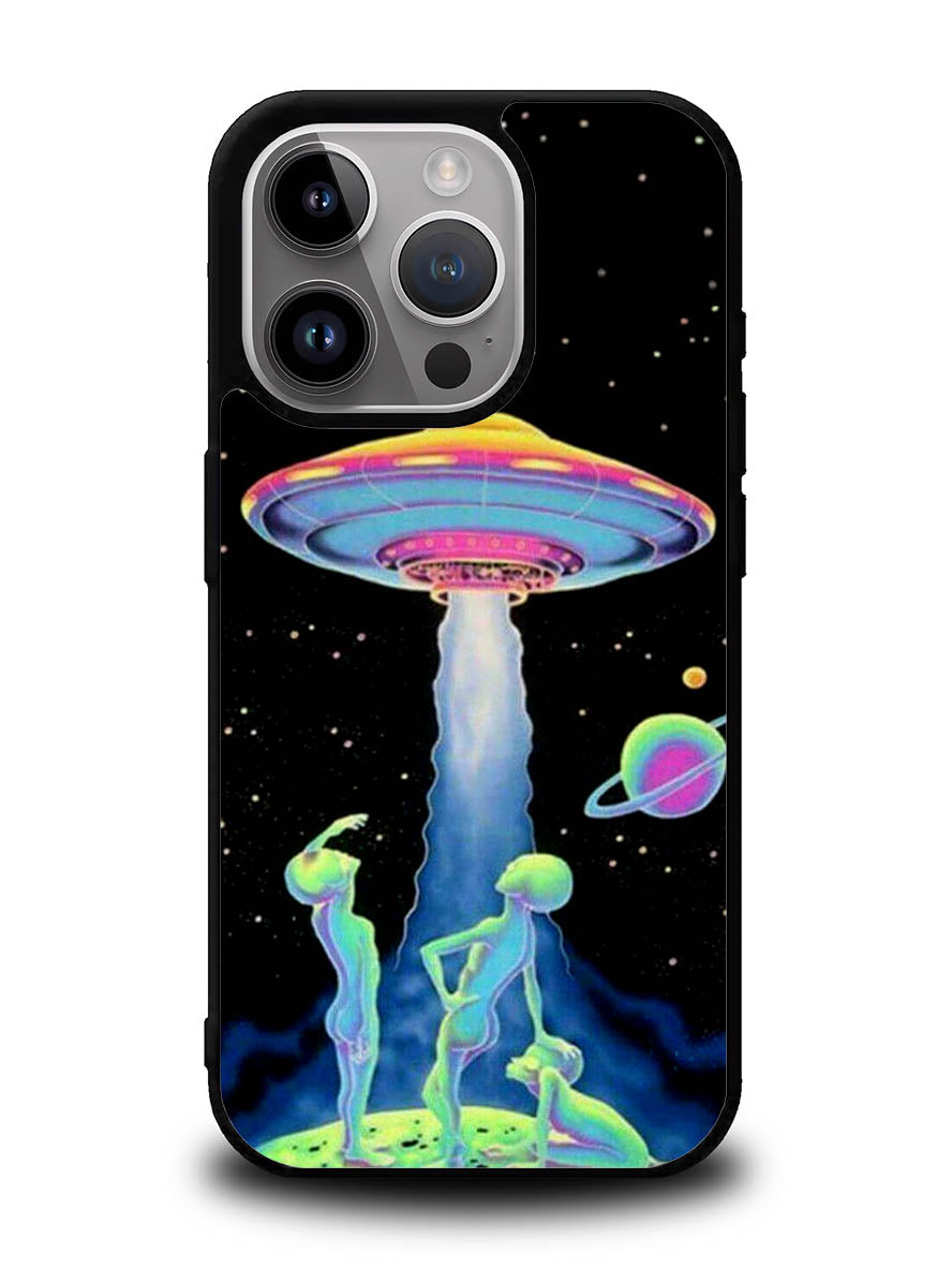 Aesthetic Alien Psychadelic Art iPhone 16 Pro Max Case OV10630